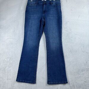 Nine West Jeans Gramercy Mini Bootcut Leg Womens Size 10/30 Mid Rise Blue